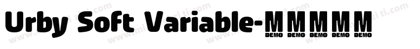 Urby Soft Variable字体转换